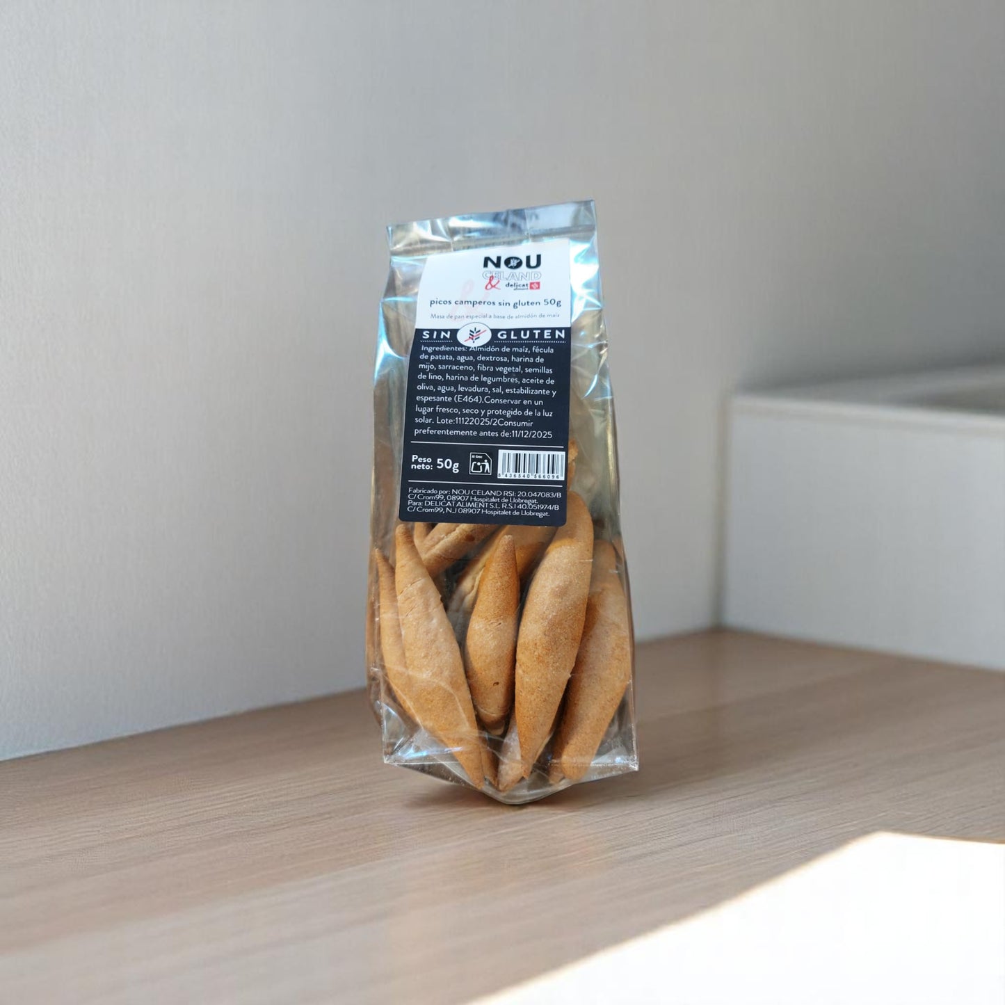 Picos sin gluten